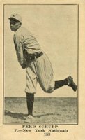 1917 Collins-McCarthy #153 Ferd Schupp Baseball Card