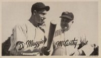 1936 Goudey Premiums-Type 1-Wide Pen # Joe DiMaggio/Joe McCarthy Baseball Card
