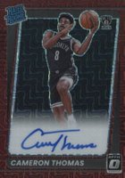 2021 Panini Donruss Optic #153 Cameron Thomas Choice Basketball Card