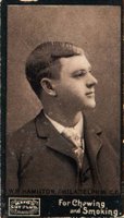 1895 Mayo's Cut Plug # Billy Hamilton Baseball Card