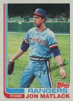 1982 Topps #239 Jon Matlack Baseball Card
