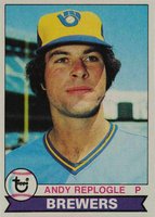 1979 Topps #427 Andy Replogle Baseball Card