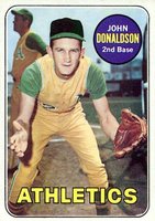 1969 Topps #217 John Donaldson Baseball Card