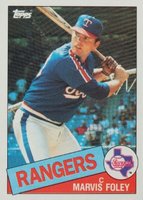 1985 Topps #621 Marvis Foley Baseball Card