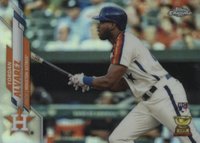 2020 Topps Complete Set #276 Yordan Alvarez Chrome Baseball Card