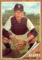 1962 Topps #87 Mike Roarke Baseball Card