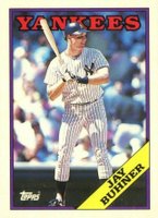 1988 Topps Tiffany Traded #21T Jay Buhner Baseball Card