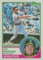 1983 Topps #648 Jeff Burroughs Baseball Card