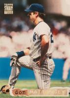 1994 Stadium Club #195 Don Mattingly Golden Rainbow Baseball Card