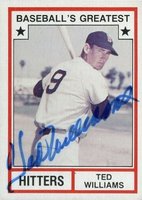 1982 TCMA Baseball's Greatest Hitters #1 Ted Williams Baseball Card