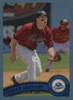 2011 Topps Pro Debut #100 Nolan Arenado Blue Baseball Card