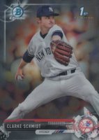 2017 Bowman Draft #BDC197 Clarke Schmidt Chrome Baseball Card