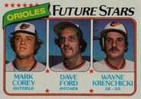 1980 Topps #661 Orioles Future Stars Baseball Card
