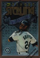 1996 Finest #24 Ken Griffey Jr. w/Coating Baseball Card