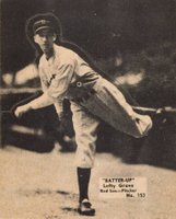 1934 Batter Up #153 Lefty Grove Baseball Card