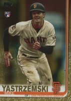 2019 Topps Update  #US245 Mike Yastrzemski Gold Baseball Card