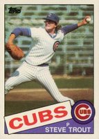 1985 Topps #668 Steve Trout Baseball Card