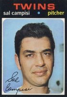 1971 Topps #568 Sal Campisi Baseball Card