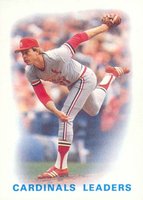 1986 Topps #66 Cardinals Leaders Cardinals Leaders Baseball Card