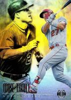 2018 Panini Chronicles Illusions #2 Mike Trout Baseball Card