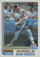 1982 Topps #284 Bob Grich Baseball Card