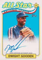 2024 Topps 1989 Topps Baseball All-Star Autographs #DG Dwight Gooden Baseball Card