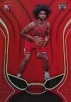2019 Panini Certified #156 Coby White Mirror Red Basketball Card