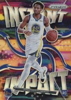 2021 Panini Prizm Instant Impact #7 Jonathan Kuminga Silver Basketball Card