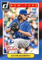2014 Donruss the Rookies #74 Jacob DeGrom Baseball Card