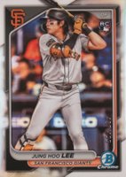 2024 Bowman Chrome #67 Jung Hoo Lee Refractor Baseball Card