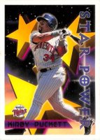 1996 Topps #221 Kirby Puckett Baseball Card