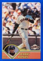 2003 Topps Chrome #245 Barry Bonds Refractor Baseball Card