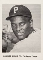 1961 Jay Publishing # Roberto Clemente Batting with Helmet Baseball Card