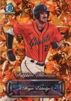2024 Bowman Sapphire Edition Sapphire Selections #BSS4 Bryce Eldridge Gold Baseball Card