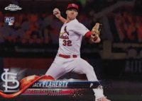 2018 Topps Chrome #4 Jack Flaherty Baseball Card