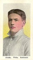 1910 Sporting Life # Otto Knabe Baseball Card