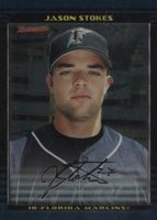 2002 Bowman Chrome Draft Picks #132 Jason Stokes Baseball Card