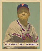 1949 Bowman #145 Blix Donnelly Baseball Card