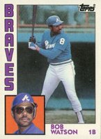 1984 Topps #739 Bob Watson Baseball Card
