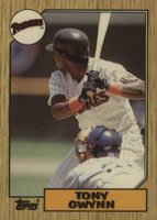 1987 Topps Tiffany #530 Tony Gwynn Baseball Card