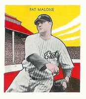 1933 Tattoo Orbit # Pat Malone Baseball Card