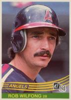 1984 Donruss #329 Rob Wilfong Baseball Card