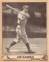 1940 Play Ball #208 Lee Gamble Baseball Card