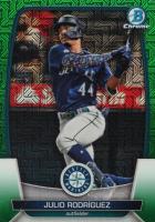 2023 Bowman Mega Box Chrome #96 Julio Rodriguez Green Baseball Card