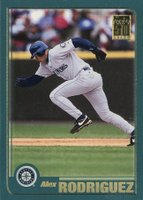 2001 Topps #200 Alex Rodriguez Baseball Card