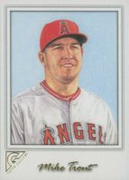 2017 Topps Gallery #1 Mike Trout Baseball Card