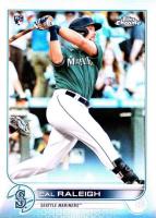 2022 Topps Chrome Sonic #149 Cal Raleigh Refractor Baseball Card