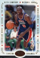 1996 Upper Deck USA Michael Jordan American Made #M3 Desire Basketball Card