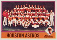 1976 Topps #147 Houston Astros Team Baseball Card