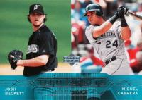 2005 Upper Deck  #272 Josh Beckett/Miguel Cabrera Baseball Card